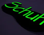 LED-Buchstaben dezent, edel ideal für einen starken Auftritt